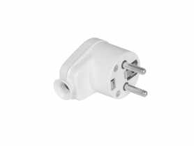 Wtyczka kątowa rozbieralna 2p+Z, 16A, 250V WT-16 biały VAYOX