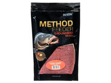 Zdjęcie: Zanęta method feeder ready 750 g truskawka JAXON