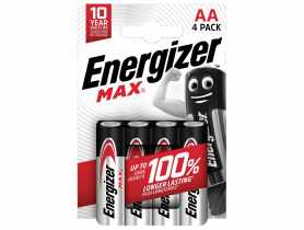 Baterie alkaliczne MAX AA LR6 4 sztuki ENERGIZER