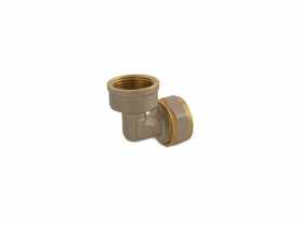 Kolanko PEX 25 mm x 3/4 gwint wewnętrzny system skręcany IDMAR