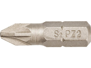 Zdjęcie: Końcówki wkrętakowe PZ2 x 25 mm, 20 sztuk GRAPHITE