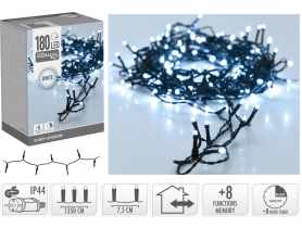 Łańcuch świetlny 13,5 m 180 led biały KOOPMAN