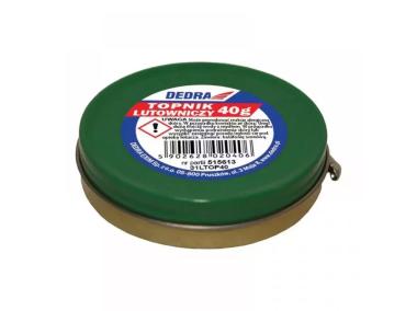 Zdjęcie: Topnik lutowniczy pasta 40 g DEDRA