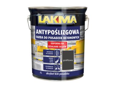 Zdjęcie: Farba do betonu Akrybet b-30 grafit 4 L LAKMA SAT