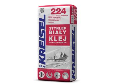 Zdjęcie: Zaprawa klejąco-zbrojąca elastyczna Styrlep 224 biały 25 kg KREISEL