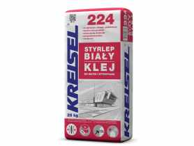 Zaprawa klejąco-zbrojąca elastyczna Styrlep 224 biały 25 kg KREISEL