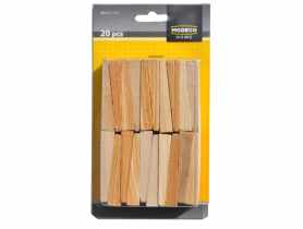 Zestaw drewnianych klinów do paneli 20 szt. HOME TOOLS