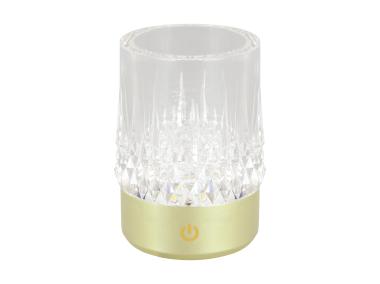Zdjęcie: Lampka stołowa SMD LED Gral Crystal WW kolor przezroczysty max 2 W STRUHM