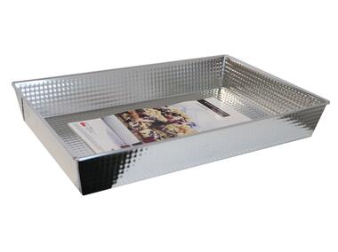 Zdjęcie: Blacha do pieczenia 40x25x6 cm ryflowana SMART KITCHEN BAKING