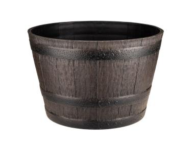 Zdjęcie: Donica Barrelbloom 40 cm ciemnobrązowa VERDENIA