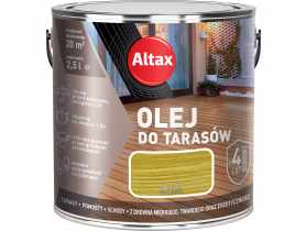 Olej do tarasu 2,5 L naturalny ALTAX