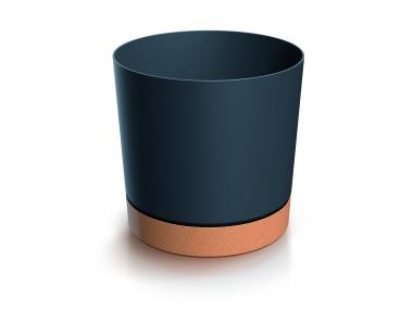 Zdjęcie: Doniczka Tubo PM antracytowa 12,8 cm PROSPERPLAST