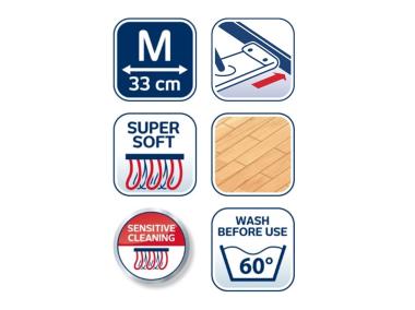 Zdjęcie: Nakładka super soft do mopa Combi M LEIFHEIT