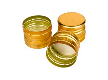 Zdjęcie: Zakrętka do butelek 31,5/24 mm złota - 6 szt. BROWIN