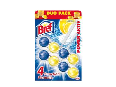 Zdjęcie: Kostka do wc 2 x 50 g Power Activ Lemon BREF
