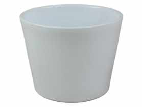 Osłonka doniczkowa 440 - 17 cm biała CERMAX