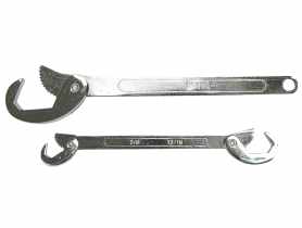 Klucze hakowe 8-19 mm, zestaw 2 sztuk TOP TOOLS