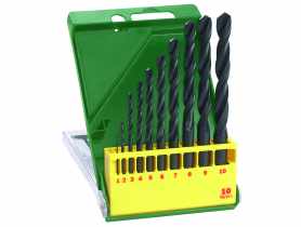Wiertła HSS-R 10 sztuk BOSCH