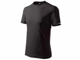 Koszulka męska T-shirt L czarna 100% bawełna DEDRA