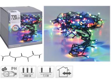 Zdjęcie: Łańcuch świetlny 54 m 720 led wielokolorowy KOOPMAN