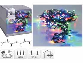 Łańcuch świetlny 54 m 720 led wielokolorowy KOOPMAN