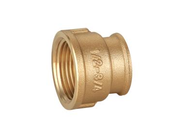 Zdjęcie: Mufa redukcyjna 1/2"x3/8"mosiądz CALIDO