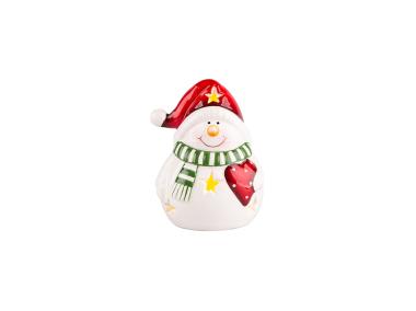 Zdjęcie: Figurka bałwanek oświetlenie LED 7,5x7x10 cm ALTOMDESIGN