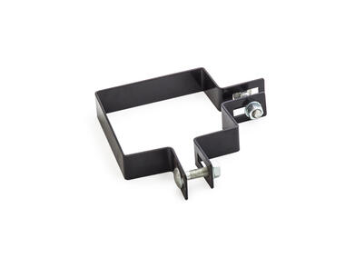 Zdjęcie: Obejma narożna 100x100 mm ocynk+ral9005 POLBRAM