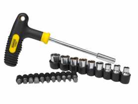 Wkrętak t z nasadkami i grotami HOME TOOLS