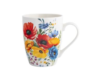 Zdjęcie: Kubek baryłka Bukiet Maków 350 ml ALTOMDESIGN