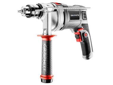 Zdjęcie: Wiertarka udarowa 850 W. 0-3000 obr/min, fi 13mm, GRAPHITE