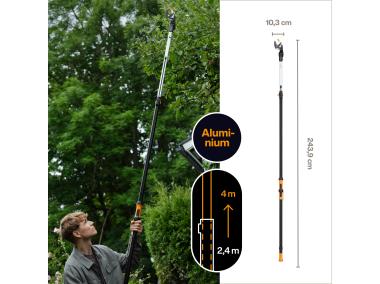 Zdjęcie: Sekator ogrodowy na wysięgniku DualAction Żyrafa UPX96 uniwersalny X-Series FISKARS