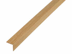 Profil kątowy PVC dąb 1000x20x20x1,5 mm ALBERTS
