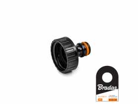 Przyłącze na kran GW 1" Black Line BRADAS