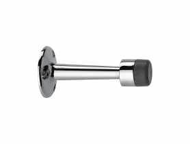 Odbojnik drzwiowy ściana chrom METRO