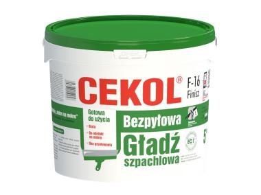 Zdjęcie: Gładź szpachlowa Finisz F-16 - 5 kg CEKOL