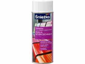 Multispray emalia szybkoschnąca biały połysk 9010 400ml ŚNIEŻKA