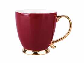 Filiżanka 400 ml Urban Gold burgund ALTOMDESIGN
