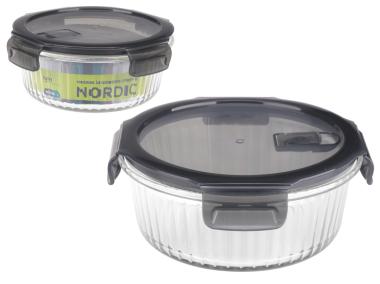Zdjęcie: Pojemnik żaroodporny Nordic 950 ml okrągły 91470 RAVI