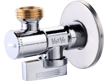 Zdjęcie: Zawór kątowy 1/2"x 3/4" smart z filtrem DURO