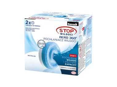 Zdjęcie: Tabletki Stop wilgoci Aero 360  neutralne CERESIT
