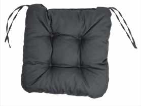 Poduszka z troczkami, antracytowa VOG