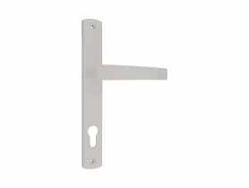 Klamka wąski szyld Diana 90 WKL biała GAMAR