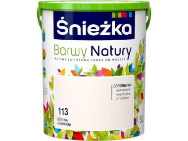 Zdjęcie: Farba Barwy Natury różowa magnolia 113 5L ŚNIEŻKA