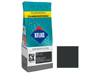 Zdjęcie: Fuga ceramiczna 204 czarny, alubag, 2 kg ATLAS