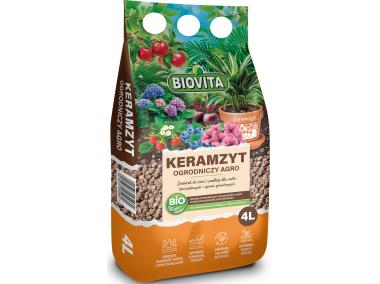 Zdjęcie: Keramzyt ogrodniczy Agro 4 L 8-16 mm BIOVITA