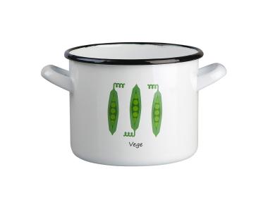 Zdjęcie: Garnek Modern vege groszek prosty 18 cm - 3,6 L  biały SILESIA