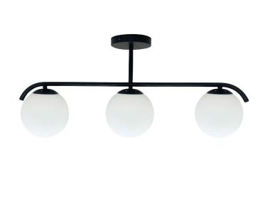 Zdjęcie: Lampa sufitowa Amadeo 3x40 W E14 biały czarny CANDELLUX