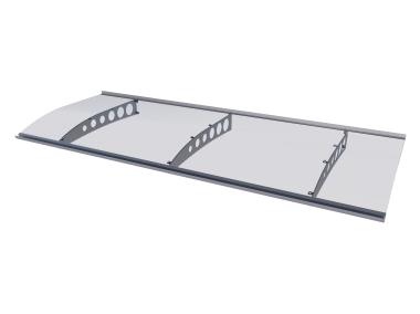 Zdjęcie: Zadaszenie Swing PT/ET 240x90x22,5 cm stal nierdzewna GUTTA