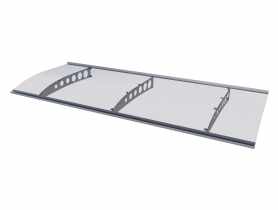 Zadaszenie Swing PT/ET 240x90x22,5 cm stal nierdzewna GUTTA